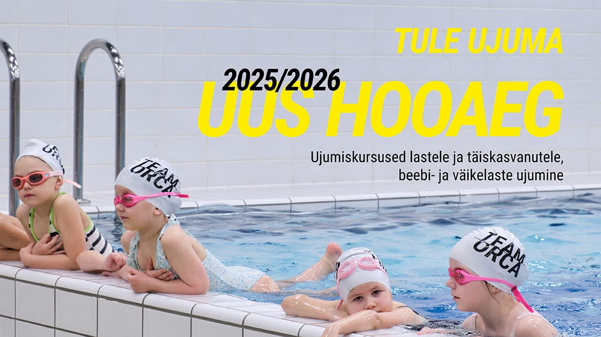 Ujumisklubi Huvikas 2025 huvitegevuste messil Kaubamajakas