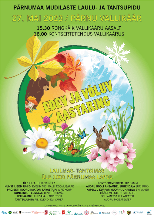 Suvetegevuste mess 2023 - Mudilaste laulupidu ja emadepäevakontsert Suvetegevuste mess 2023 - Mudilaste laulupidu ja emadepäevakontsert